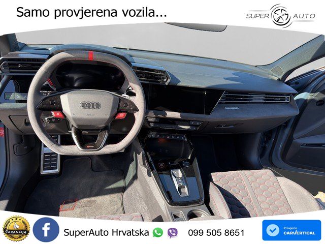 Audi RS3 Sedan 2.5 TFSI (400 KS) quattro S tronic LED+GR SJED+ACC