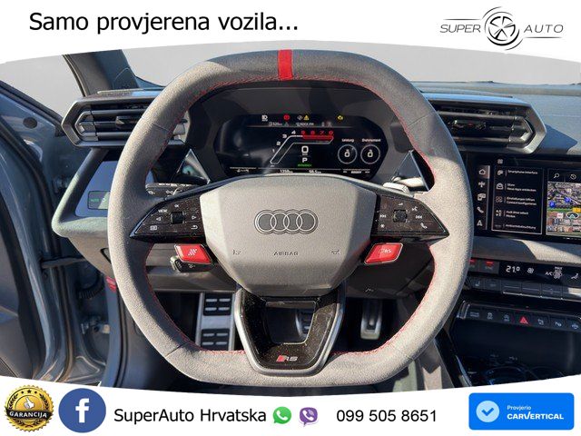 Audi RS3 Sedan 2.5 TFSI (400 KS) quattro S tronic LED+GR SJED+ACC