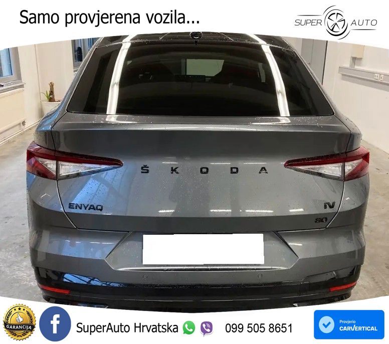 Škoda Enyaq Coupe iV 80 82 kWh (204 KS) SportLine LED+GR SJED+ACC