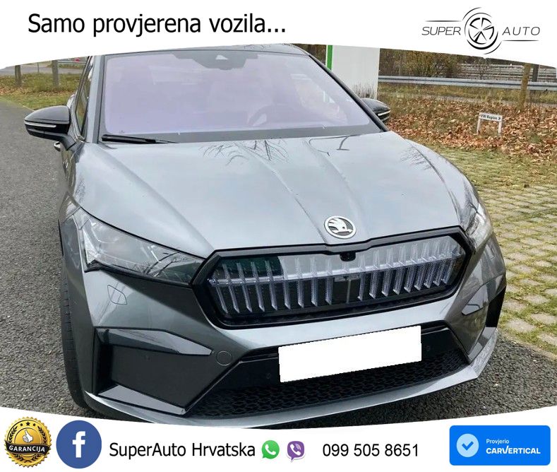 Škoda Enyaq Coupe iV 80 82 kWh (204 KS) SportLine LED+GR SJED+ACC