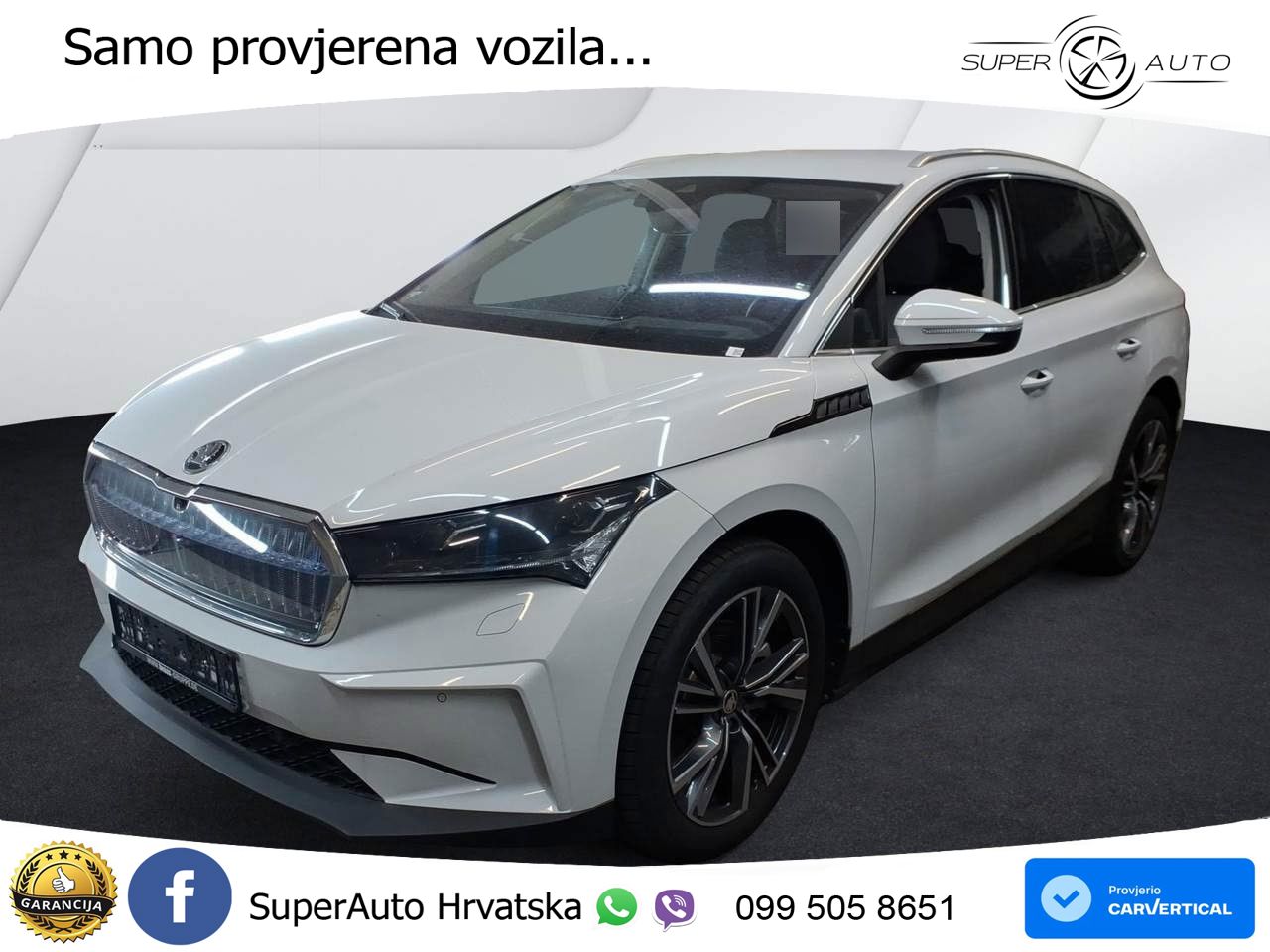 Škoda Enyaq 85 82 kWh (286 KS) LED+GR SJED+ACC