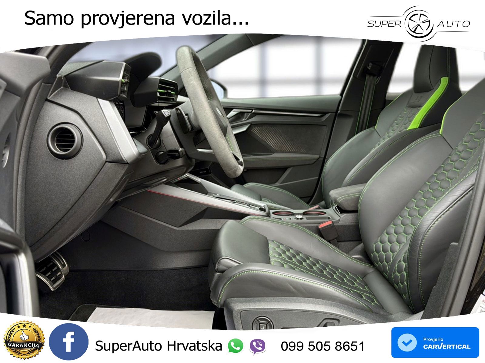 Audi RS3 Sedan 2.5 TFSI (400 KS) quattro S tronic LED+GR SJED+ACC