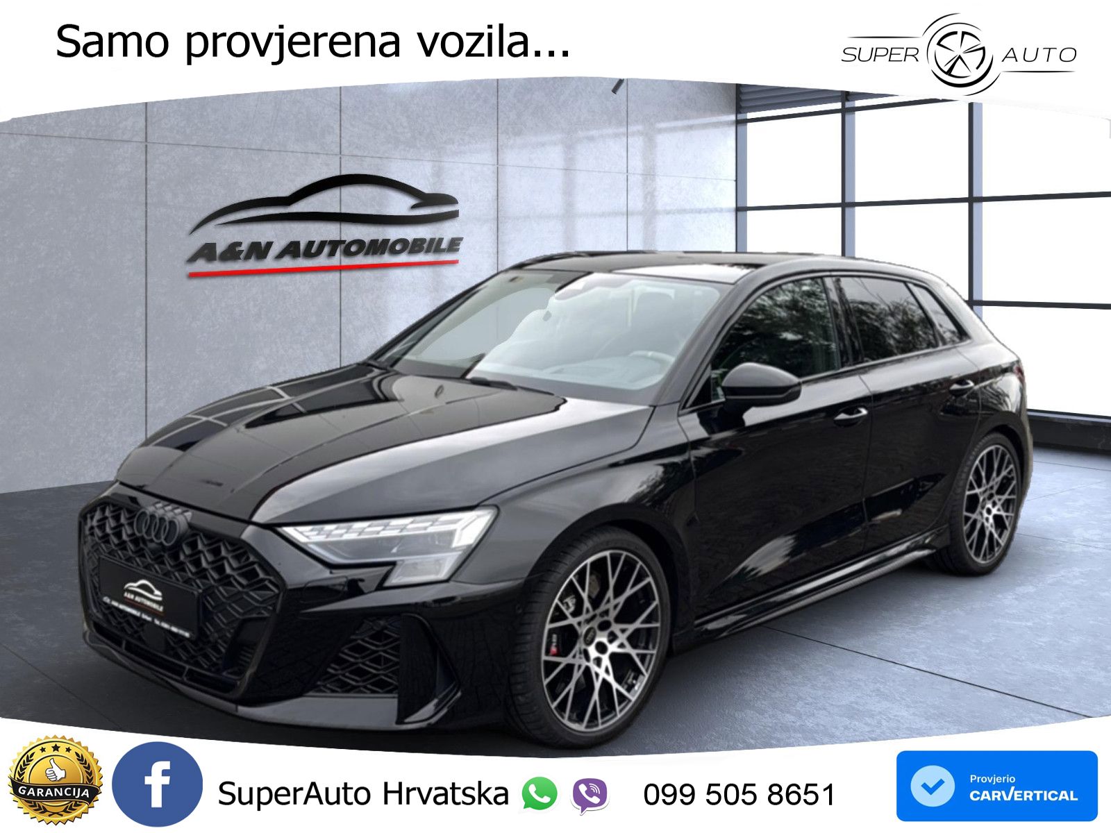 Audi RS3 Sedan 2.5 TFSI (400 KS) quattro S tronic LED+GR SJED+ACC