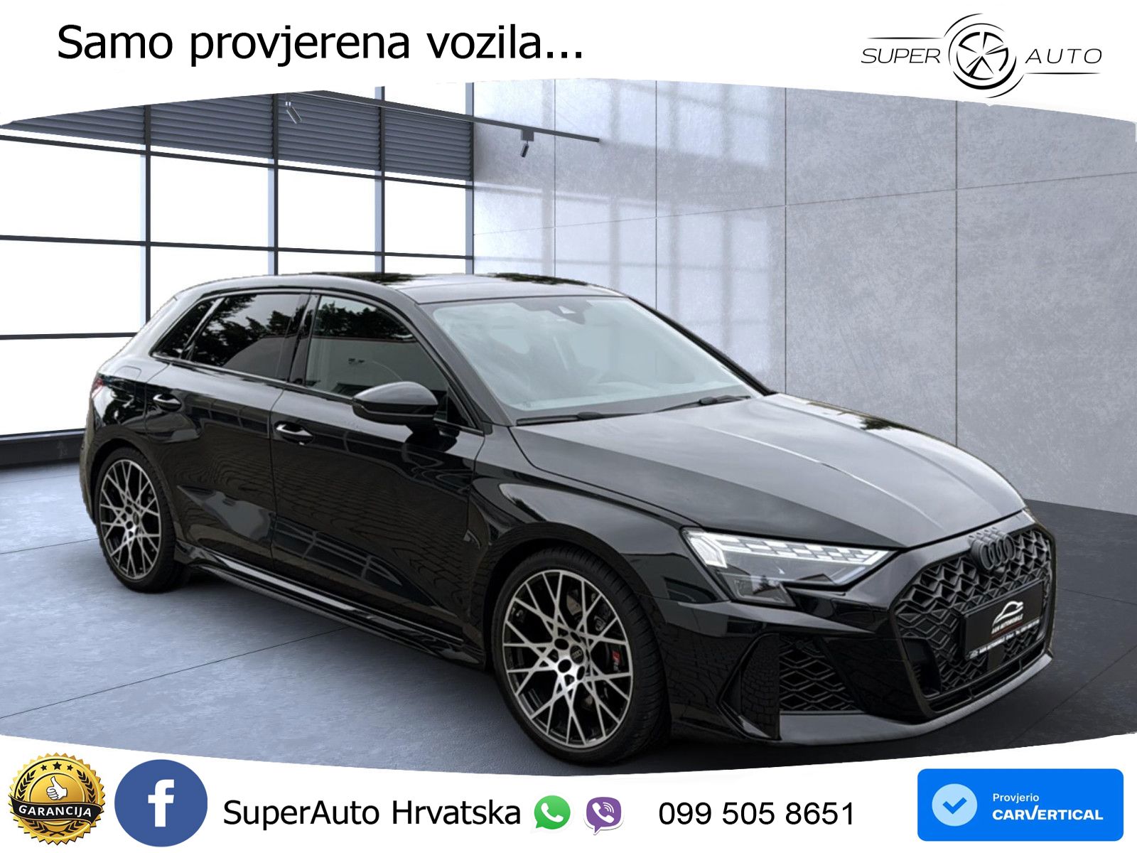 Audi RS3 Sedan 2.5 TFSI (400 KS) quattro S tronic LED+GR SJED+ACC