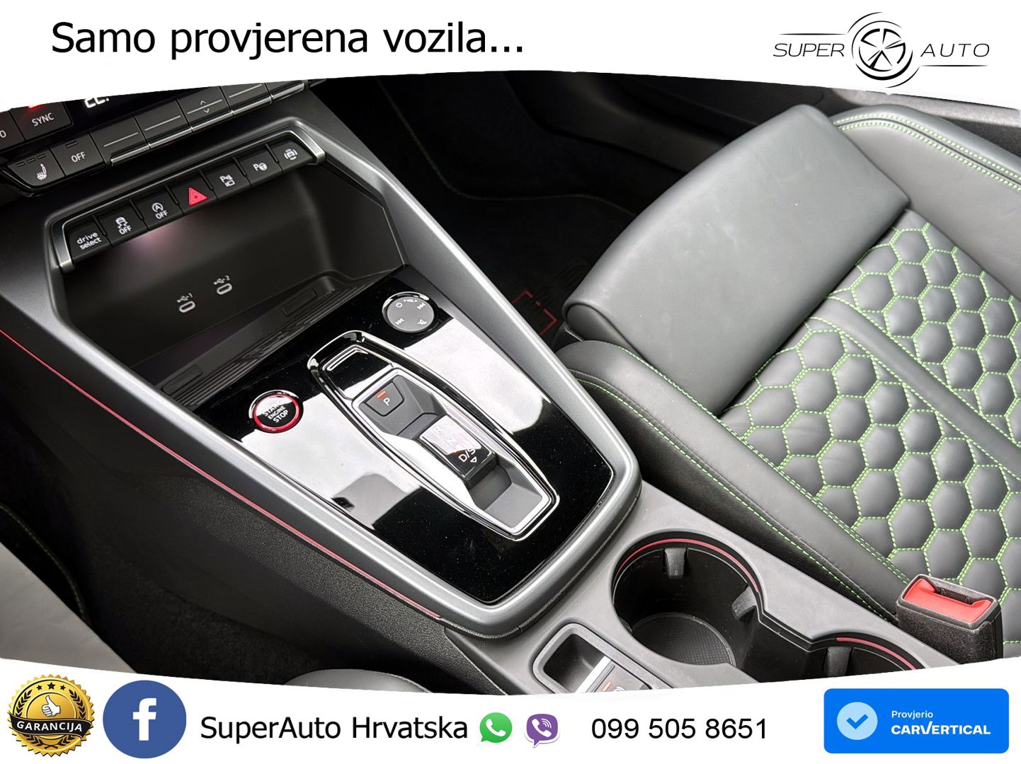 Audi RS3 Sedan 2.5 TFSI (400 KS) quattro S tronic LED+GR SJED+ACC