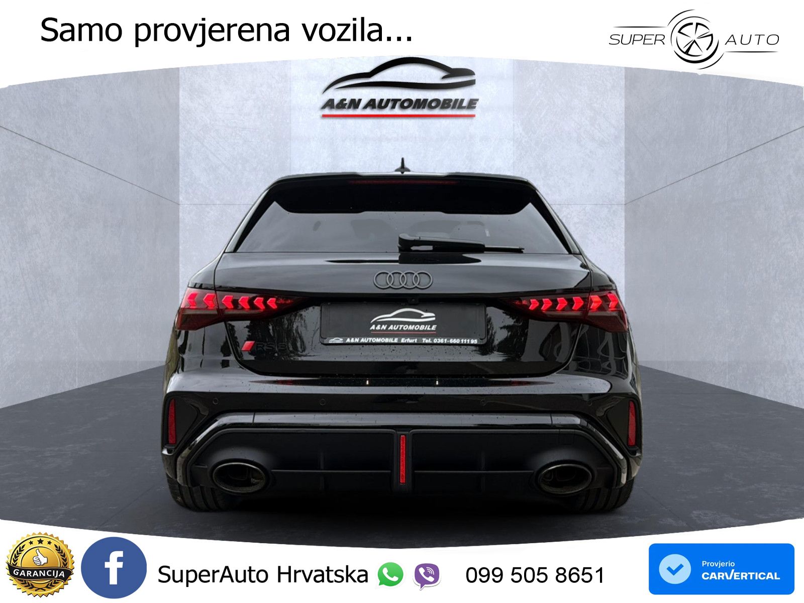 Audi RS3 Sedan 2.5 TFSI (400 KS) quattro S tronic LED+GR SJED+ACC
