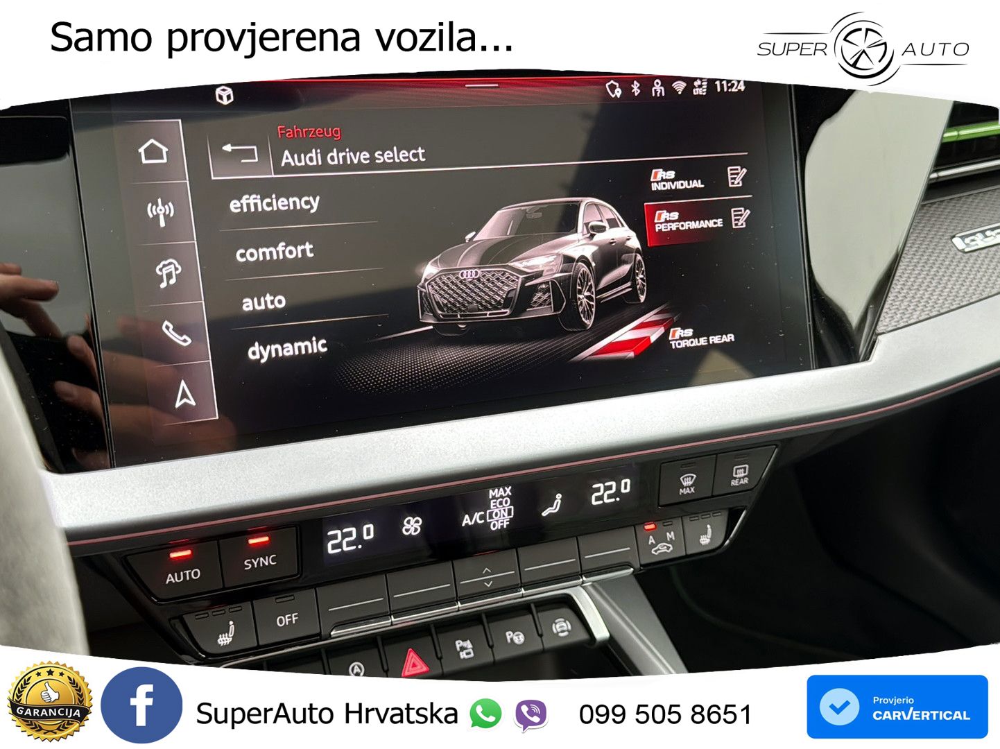 Audi RS3 Sedan 2.5 TFSI (400 KS) quattro S tronic LED+GR SJED+ACC