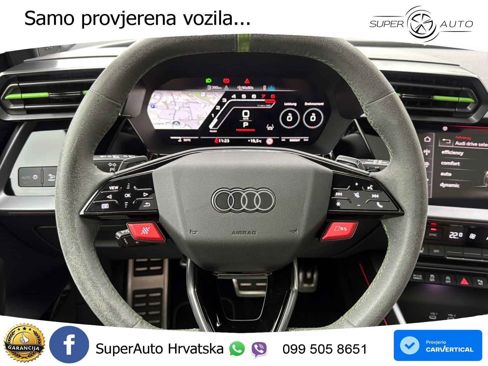 Audi RS3 Sedan 2.5 TFSI (400 KS) quattro S tronic LED+GR SJED+ACC