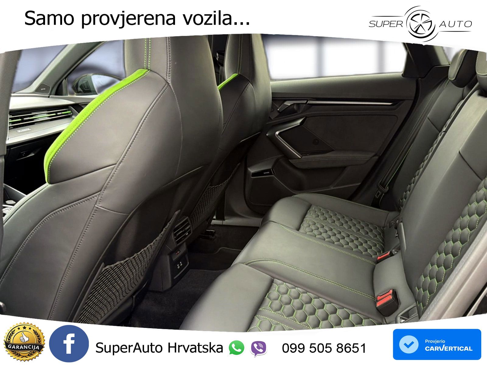 Audi RS3 Sedan 2.5 TFSI (400 KS) quattro S tronic LED+GR SJED+ACC