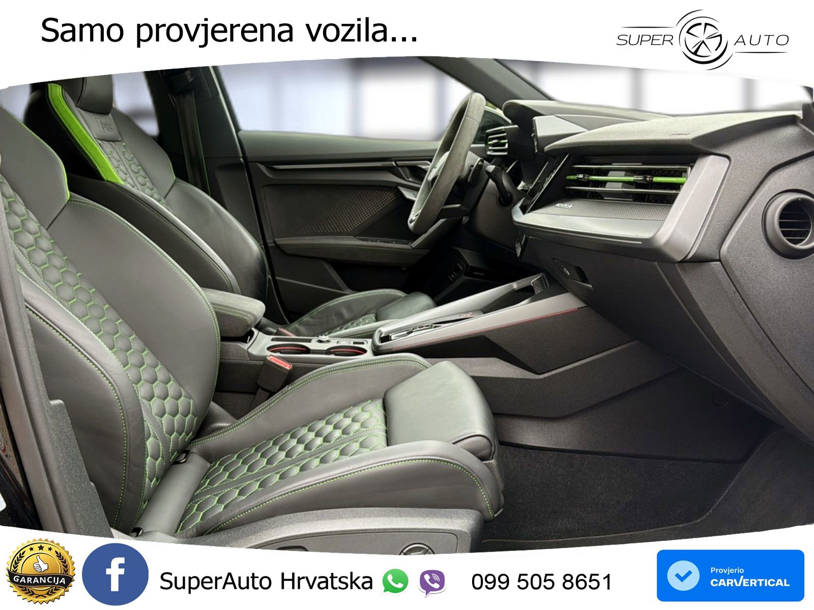 Audi RS3 Sedan 2.5 TFSI (400 KS) quattro S tronic LED+GR SJED+ACC