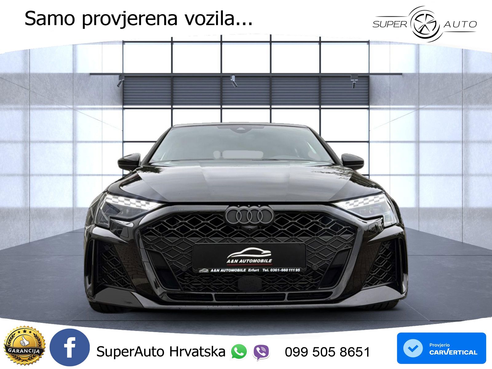 Audi RS3 Sedan 2.5 TFSI (400 KS) quattro S tronic LED+GR SJED+ACC