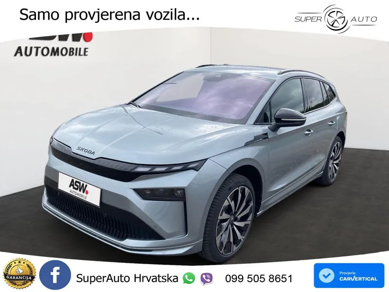 Škoda Enyaq 85 82 kWh (286 KS) SportLine LED+GR SJED+ACC