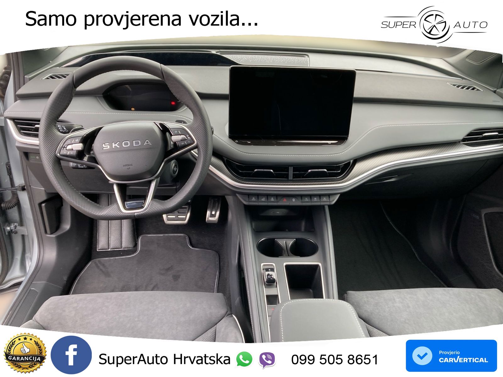 Škoda Enyaq 85 82 kWh (286 KS) SportLine LED+GR SJED+ACC