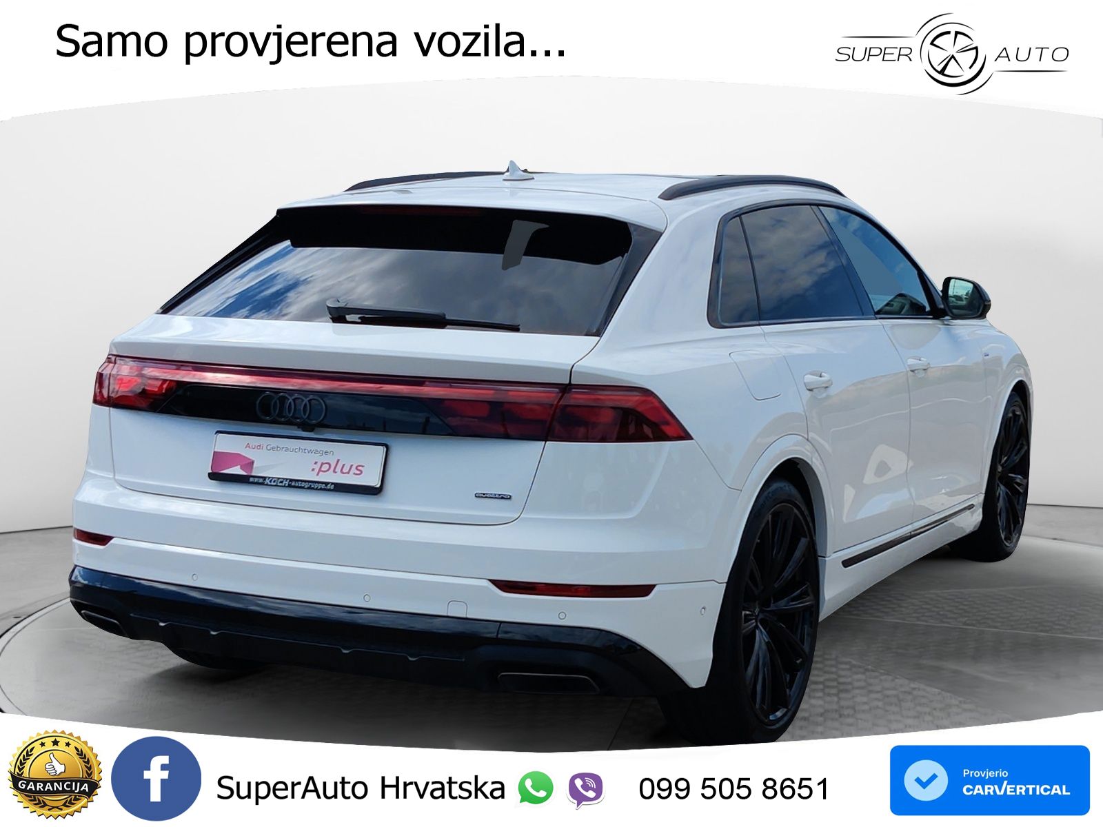 Audi Q8 50 TDI V6 (286 KS) quattro Tiptronic