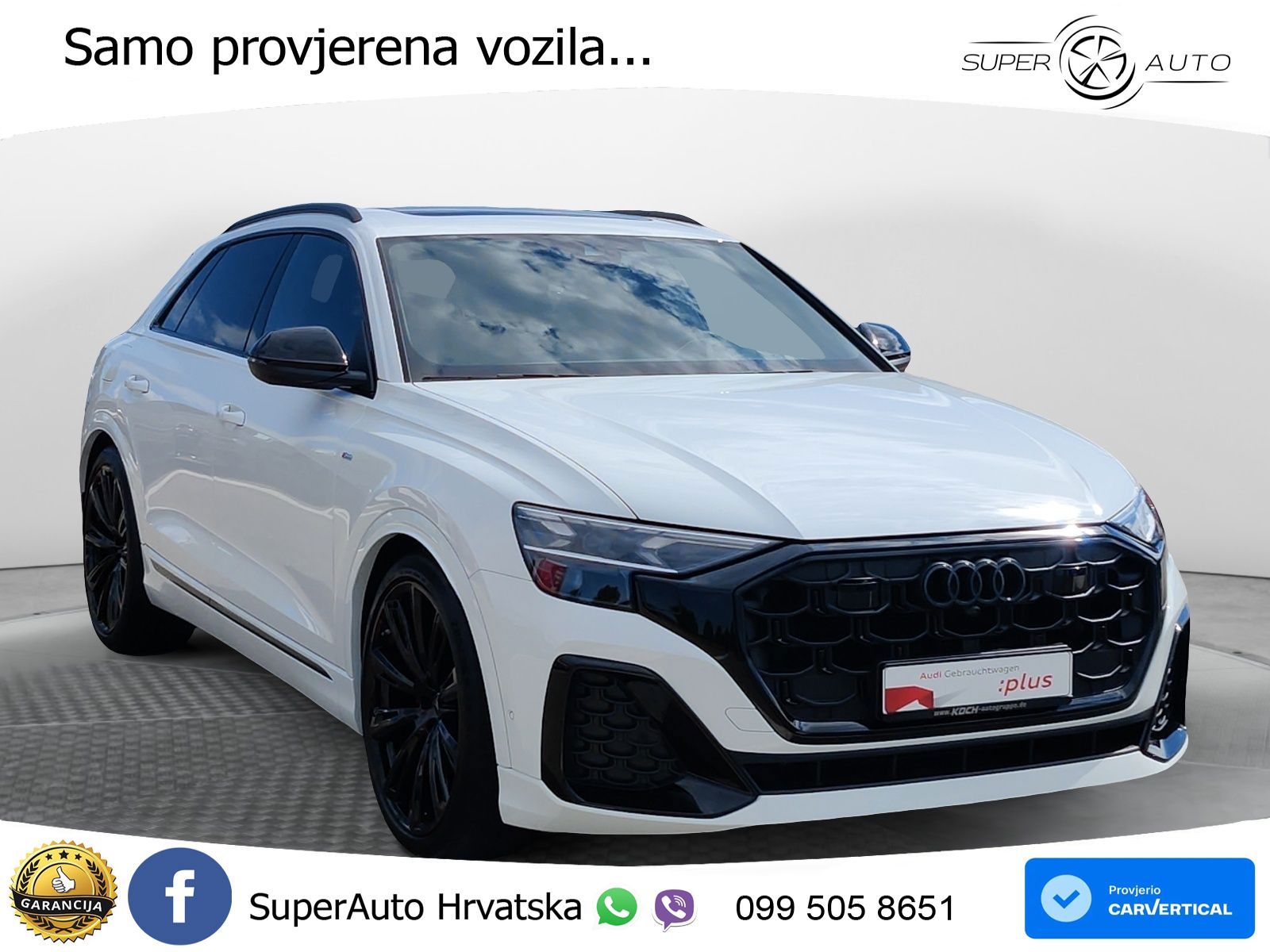 Audi Q8 50 TDI V6 (286 KS) quattro Tiptronic