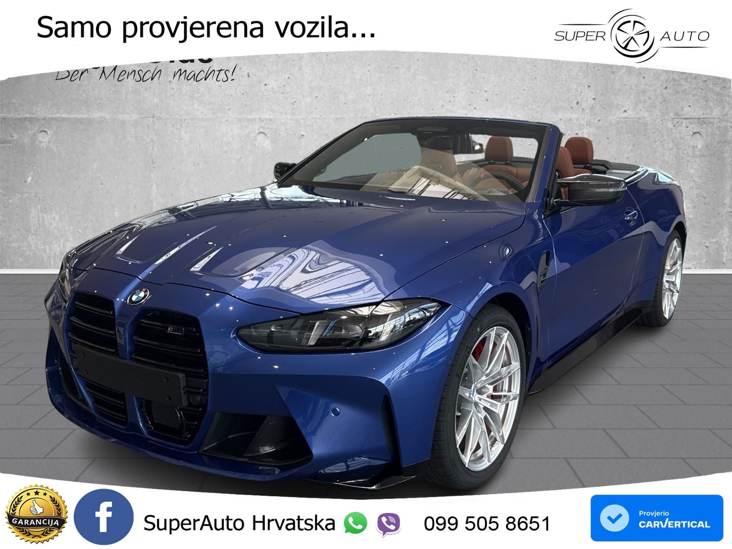 BMW M4 Convertible Competition 3.0 (530 KS) xDrive Steptronic LED+GR SJED+ACC