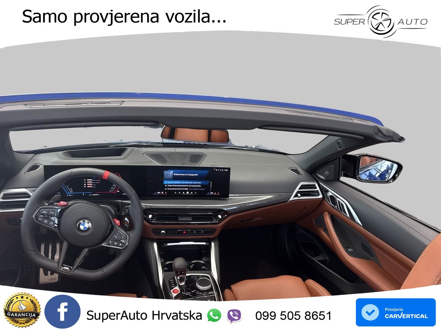 BMW M4 Convertible Competition 3.0 (530 KS) xDrive Steptronic LED+GR SJED+ACC