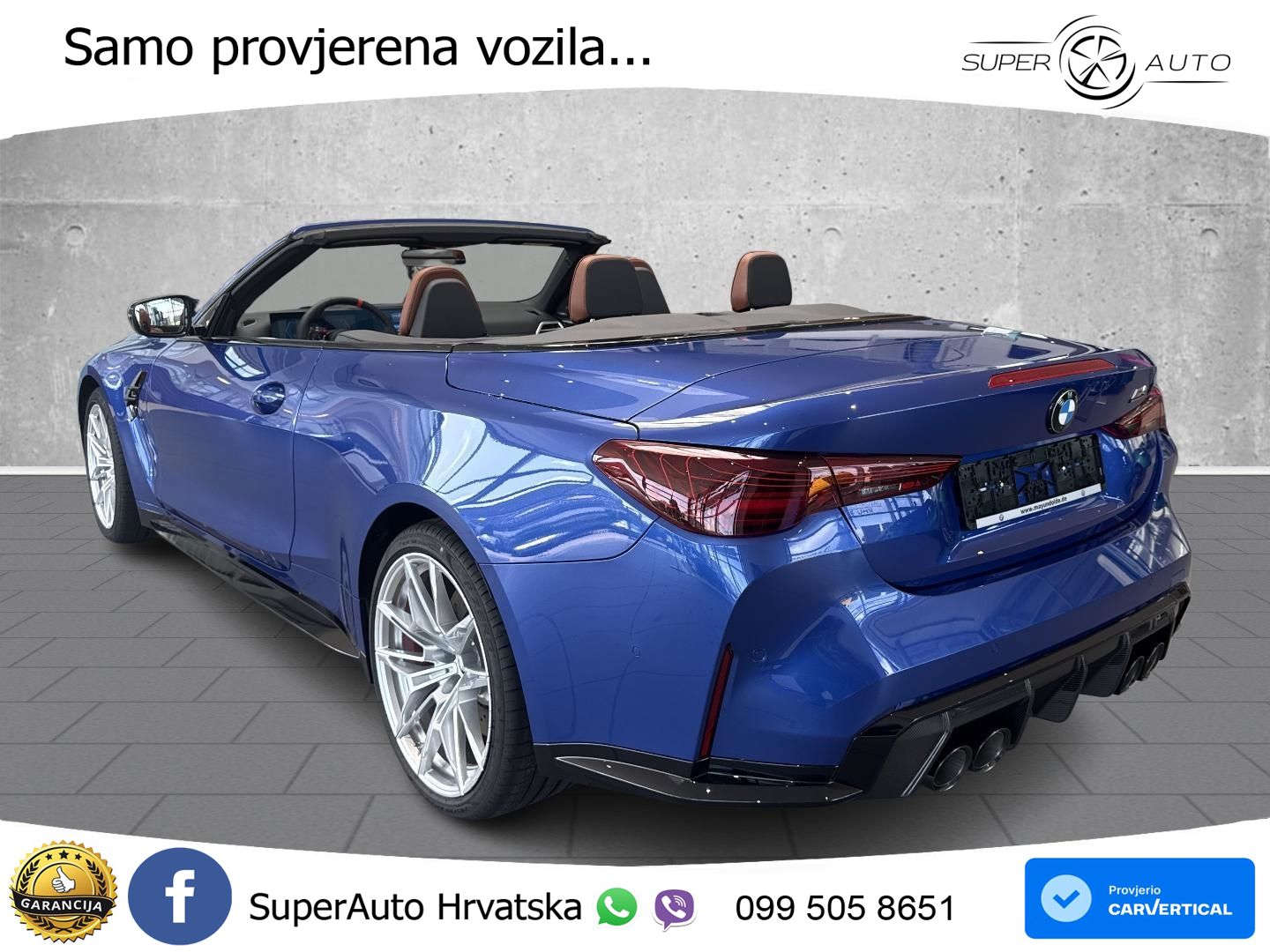 BMW M4 Convertible Competition 3.0 (530 KS) xDrive Steptronic LED+GR SJED+ACC
