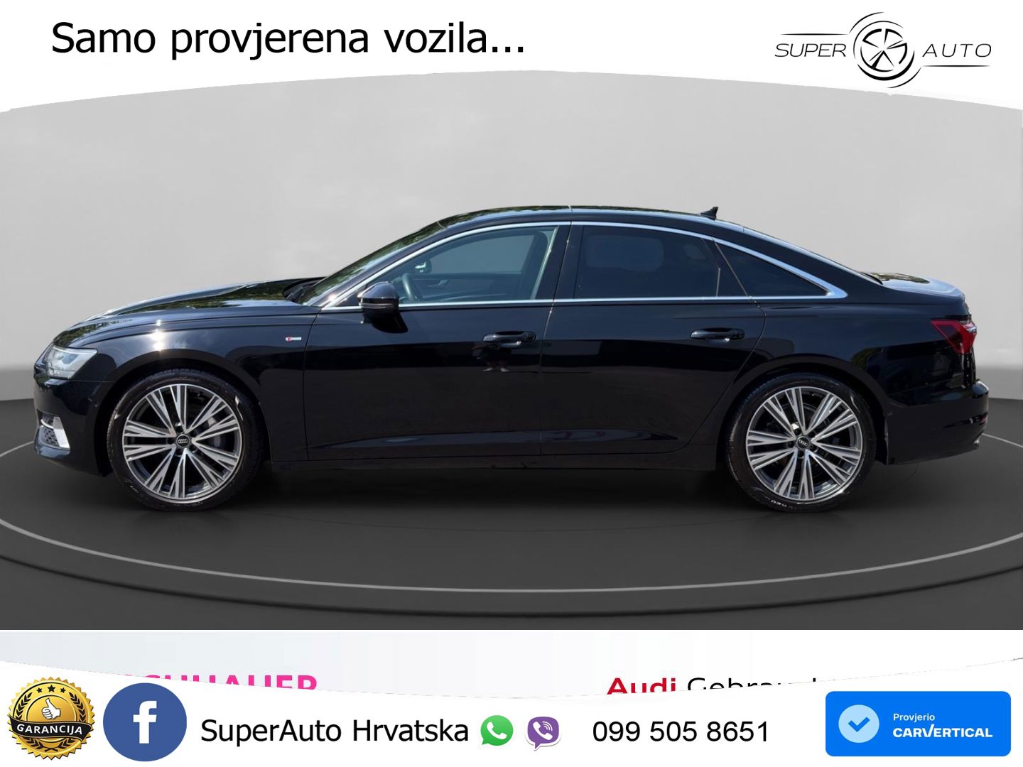 Audi A6 40 TDI quattro S tronic S line 204 KS LED+GR SJED+ACC