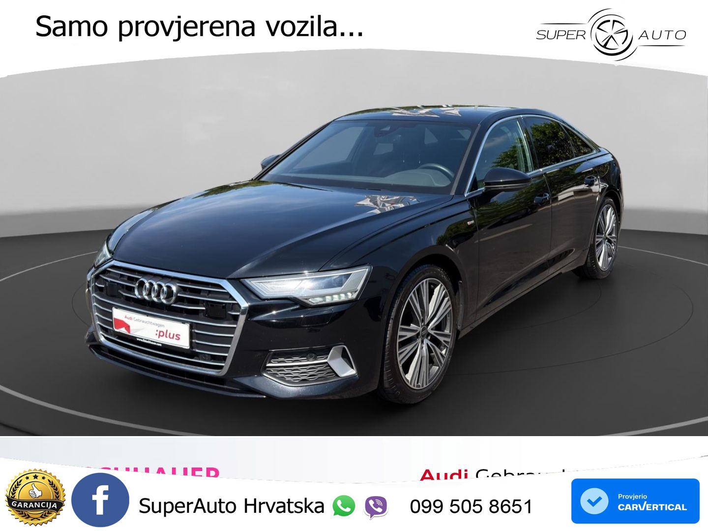 Audi A6 40 TDI quattro S tronic S line 204 KS LED+GR SJED+ACC