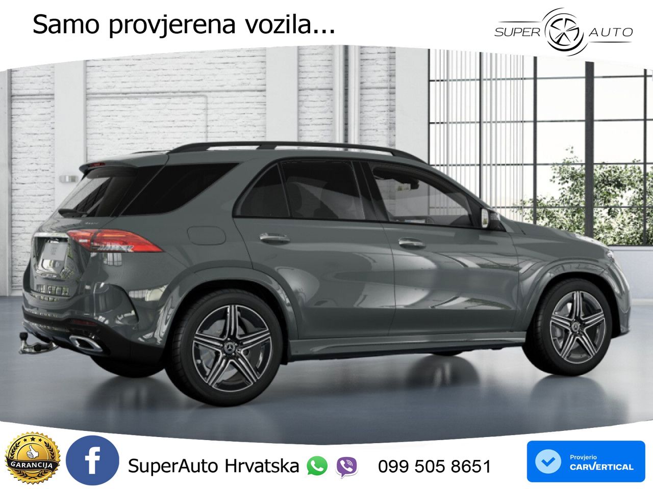 Mercedes GLE 450d (367 KS) EQ Boost 4MATIC 9G-TRONIC AMG LED+GR SJED+ACC