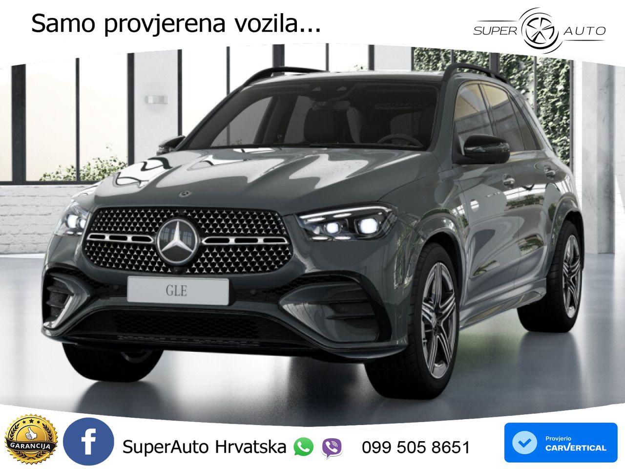 Mercedes GLE 450d (367 KS) EQ Boost 4MATIC 9G-TRONIC AMG LED+GR SJED+ACC