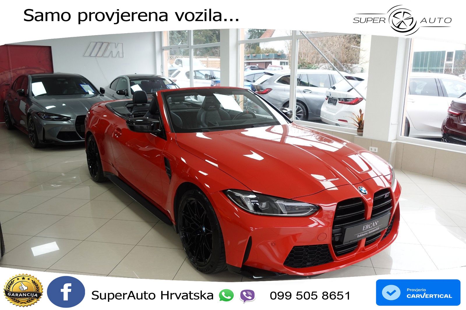 BMW M4 Convertible Competition 3.0 (530 KS) xDrive Steptronic