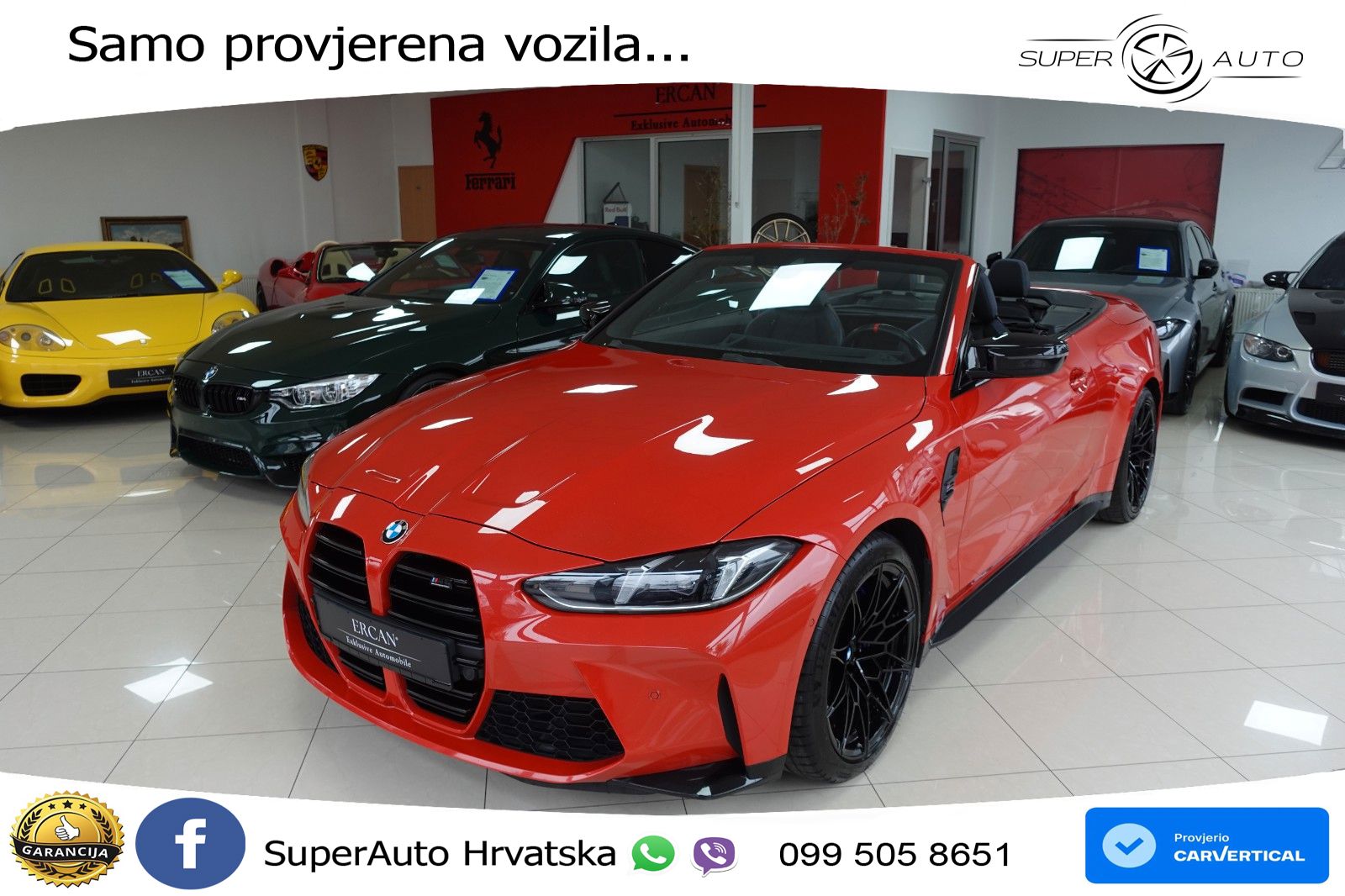 BMW M4 Convertible Competition 3.0 (530 KS) xDrive Steptronic