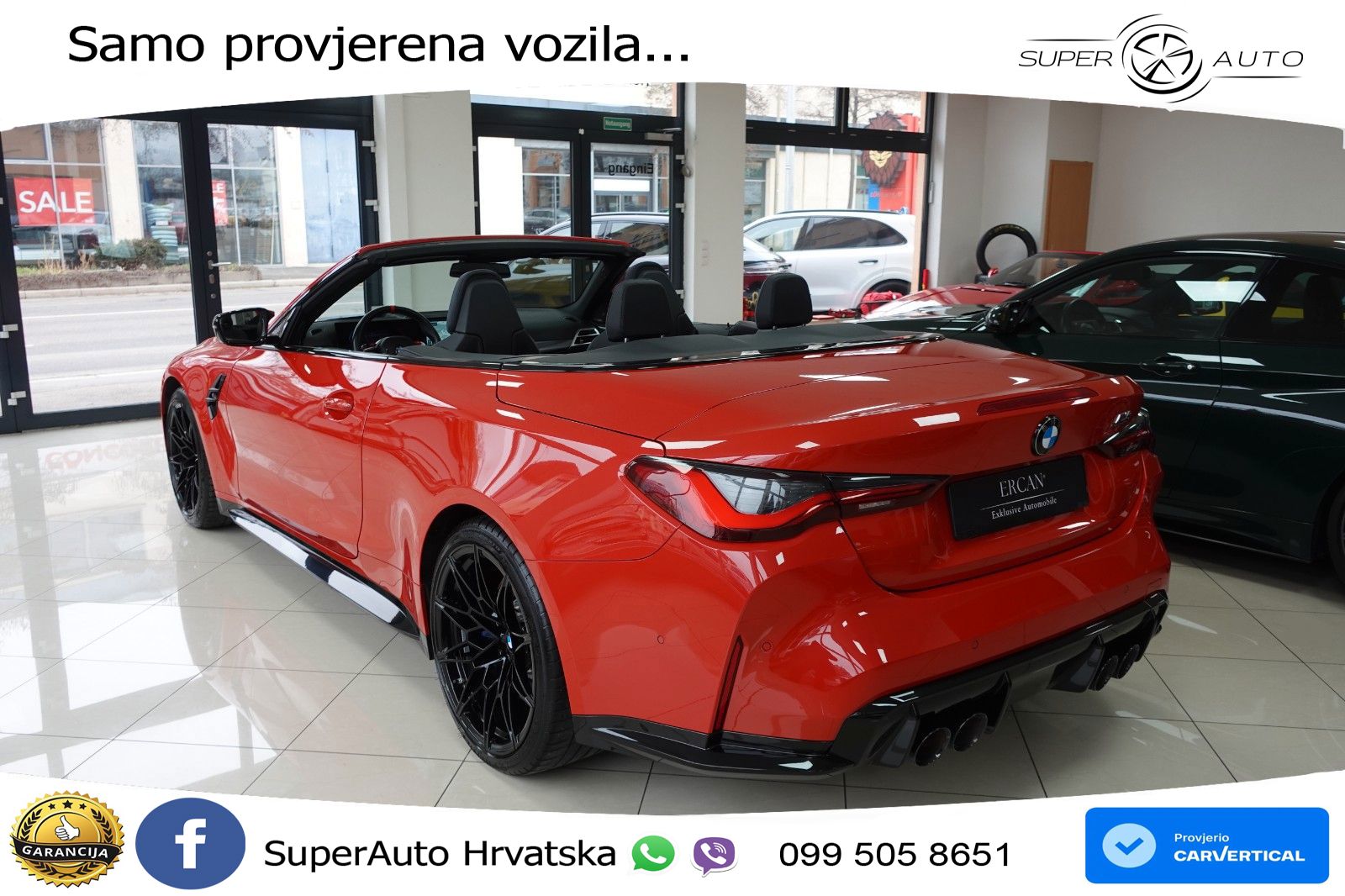 BMW M4 Convertible Competition 3.0 (530 KS) xDrive Steptronic