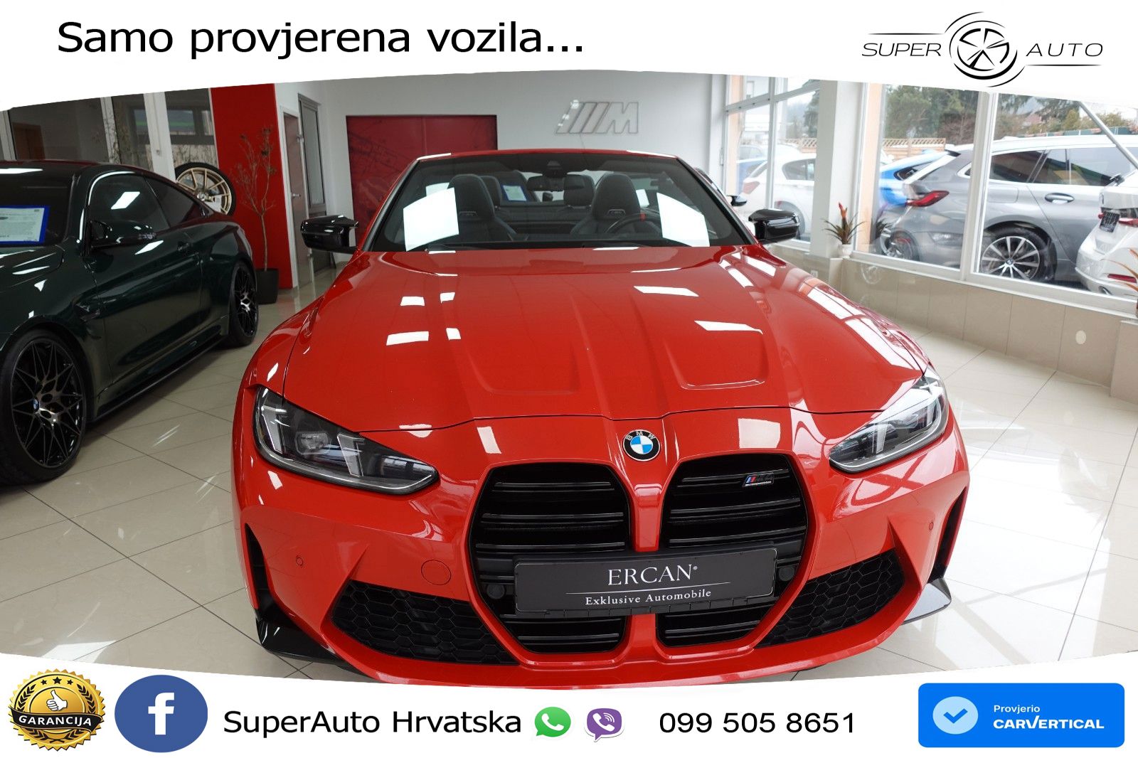 BMW M4 Convertible Competition 3.0 (530 KS) xDrive Steptronic
