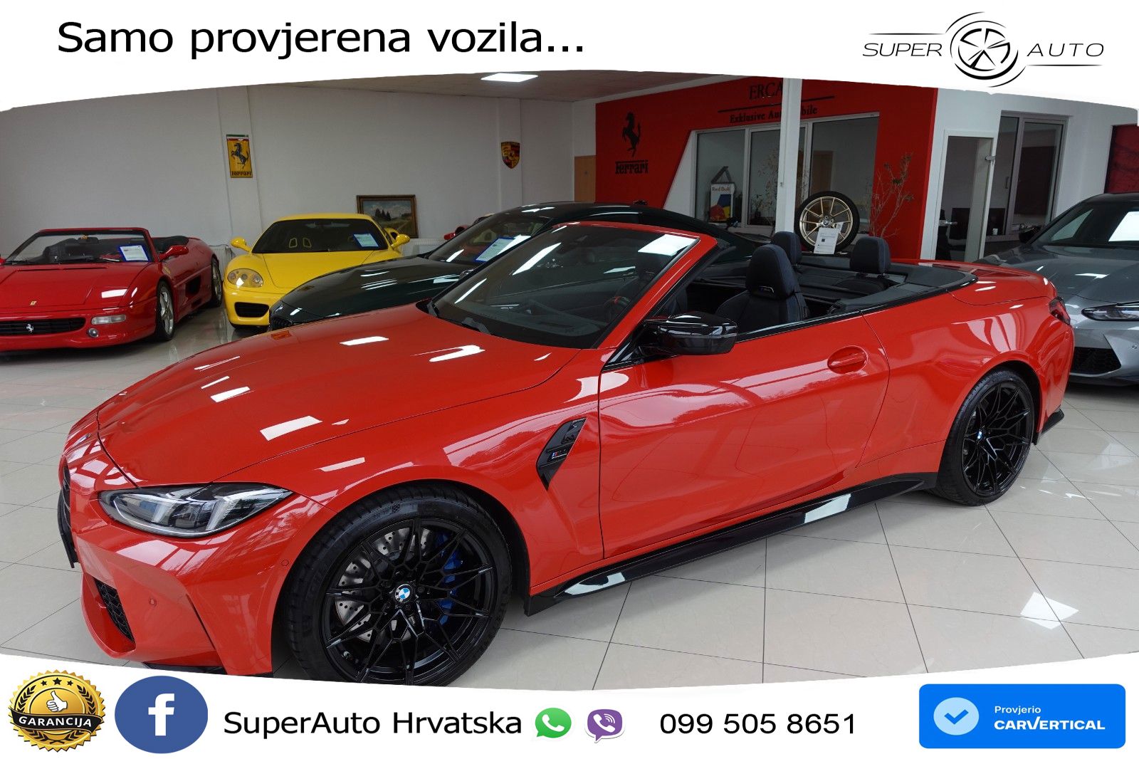 BMW M4 Convertible Competition 3.0 (530 KS) xDrive Steptronic