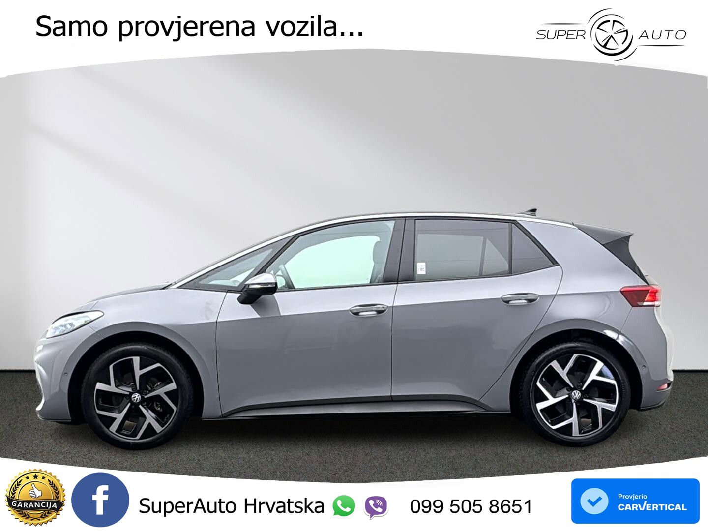 Volkswagen ID.3 Pro 62 kWh (204 KS) LED+GR SJED+ACC
