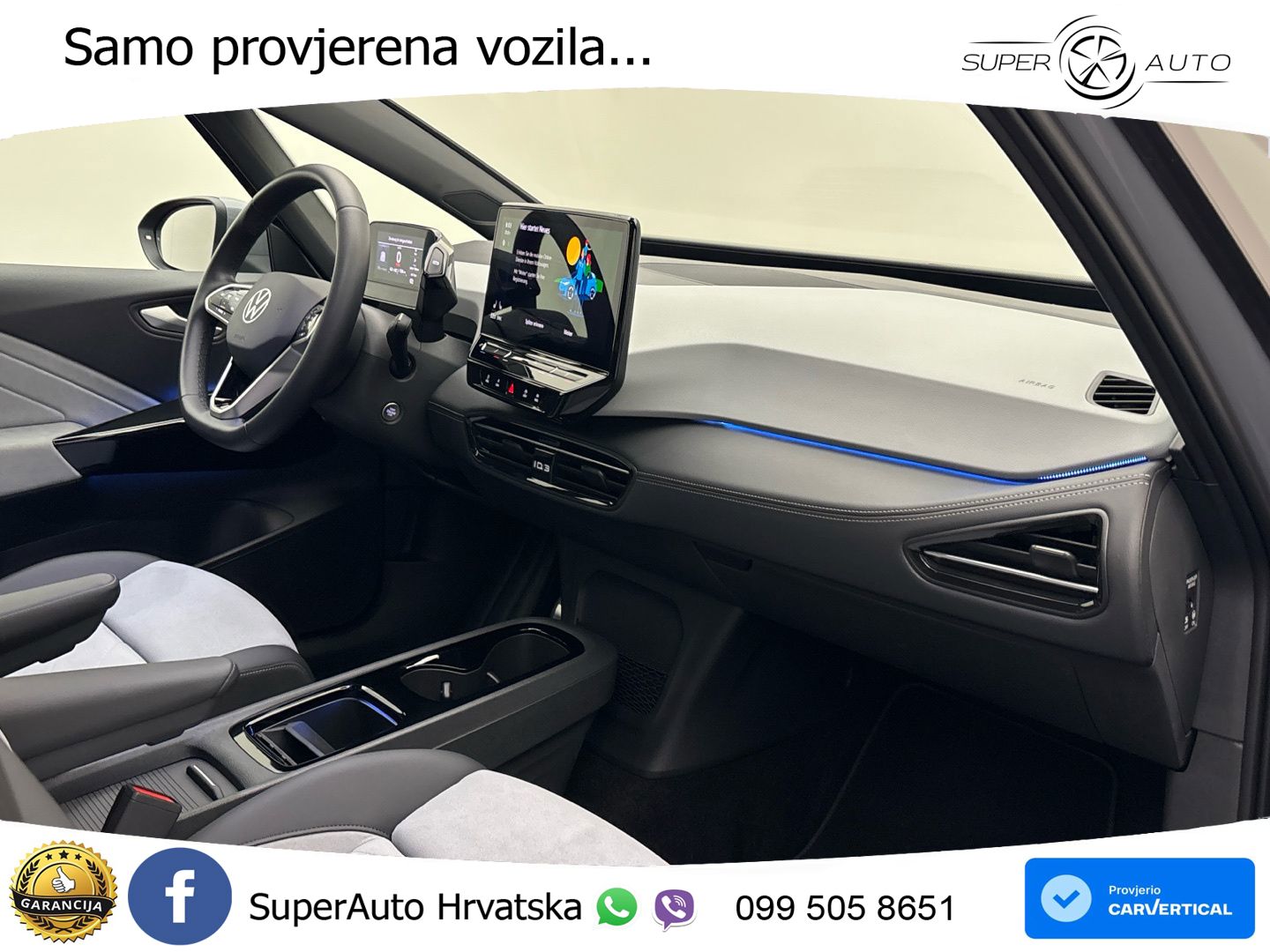 Volkswagen ID.3 Pro 62 kWh (204 KS) LED+GR SJED+ACC