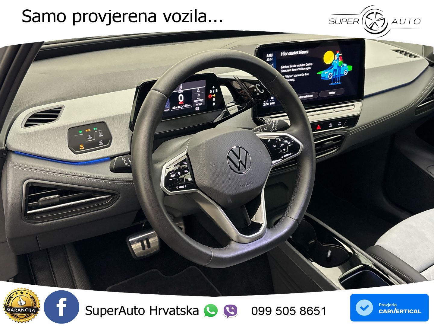 Volkswagen ID.3 Pro 62 kWh (204 KS) LED+GR SJED+ACC