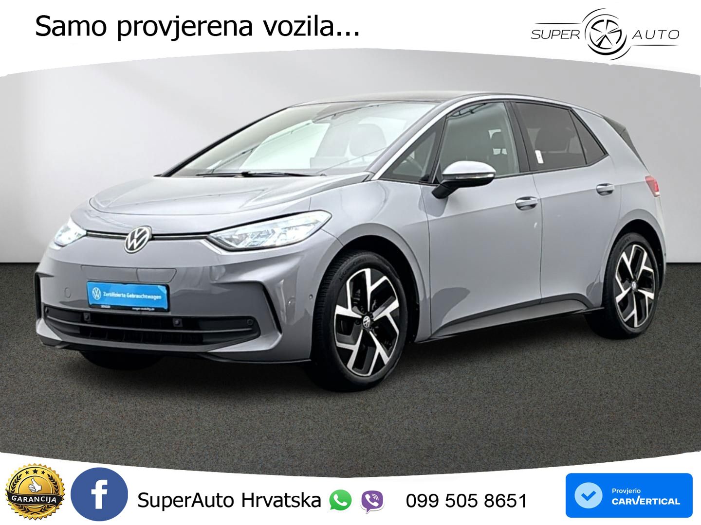 Volkswagen ID.3 Pro 62 kWh (204 KS) LED+GR SJED+ACC