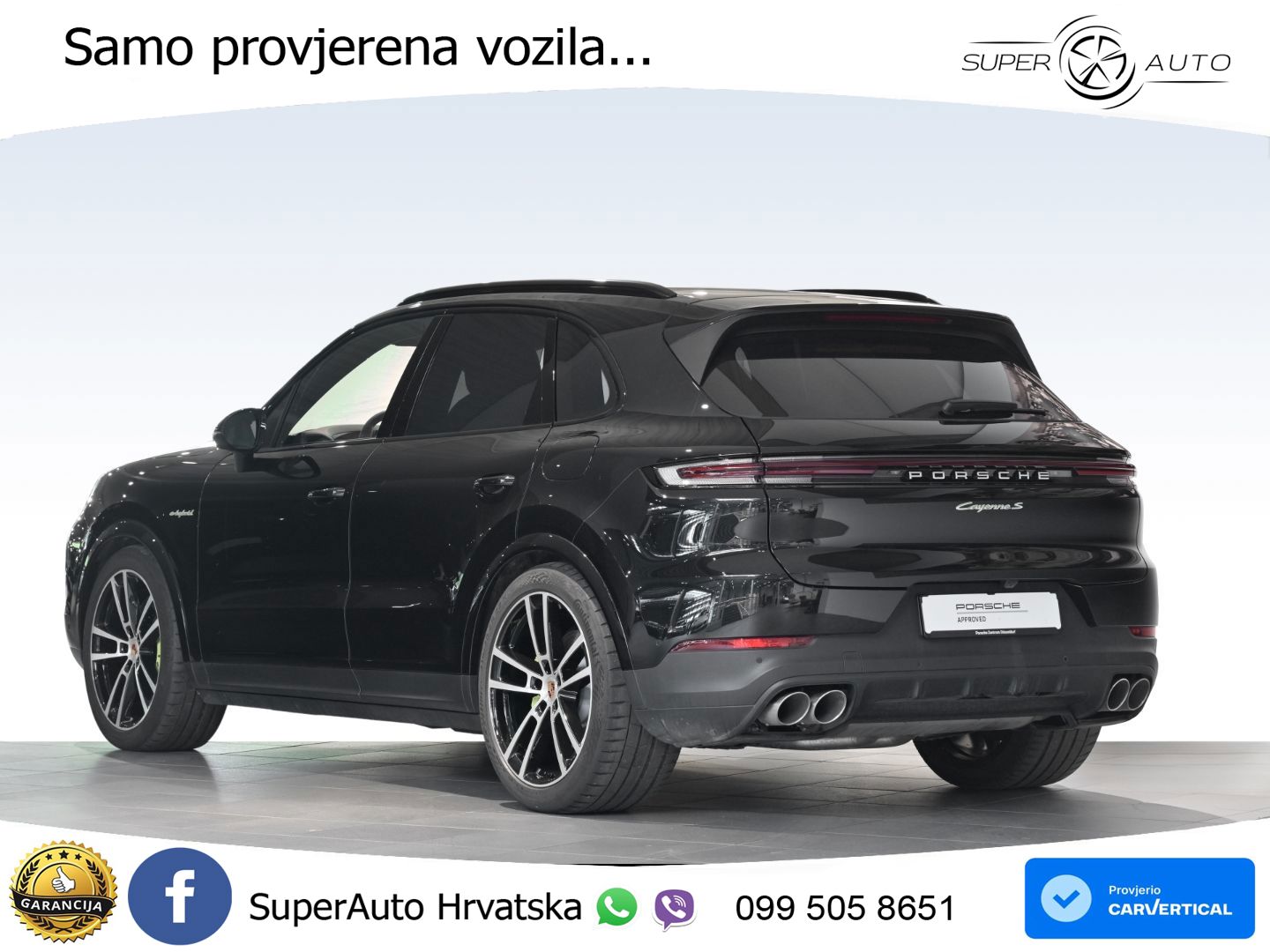 Porsche Cayenne S 3.0 V6 (519 KS) E-Hybrid Tiptronic S LED+GR SJED+ACC