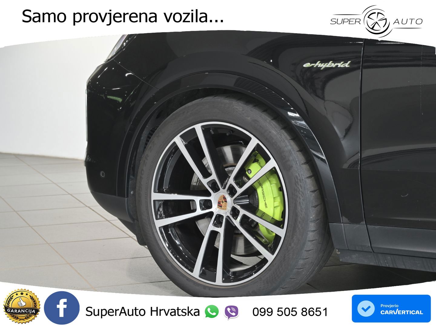 Porsche Cayenne S 3.0 V6 (519 KS) E-Hybrid Tiptronic S LED+GR SJED+ACC