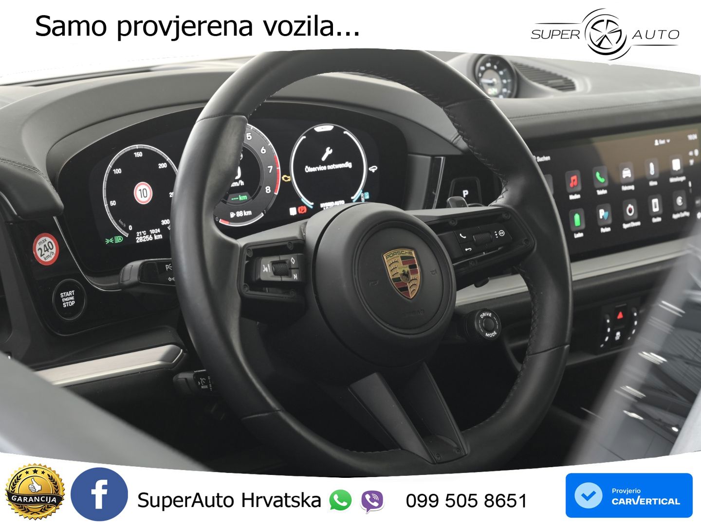 Porsche Cayenne S 3.0 V6 (519 KS) E-Hybrid Tiptronic S LED+GR SJED+ACC