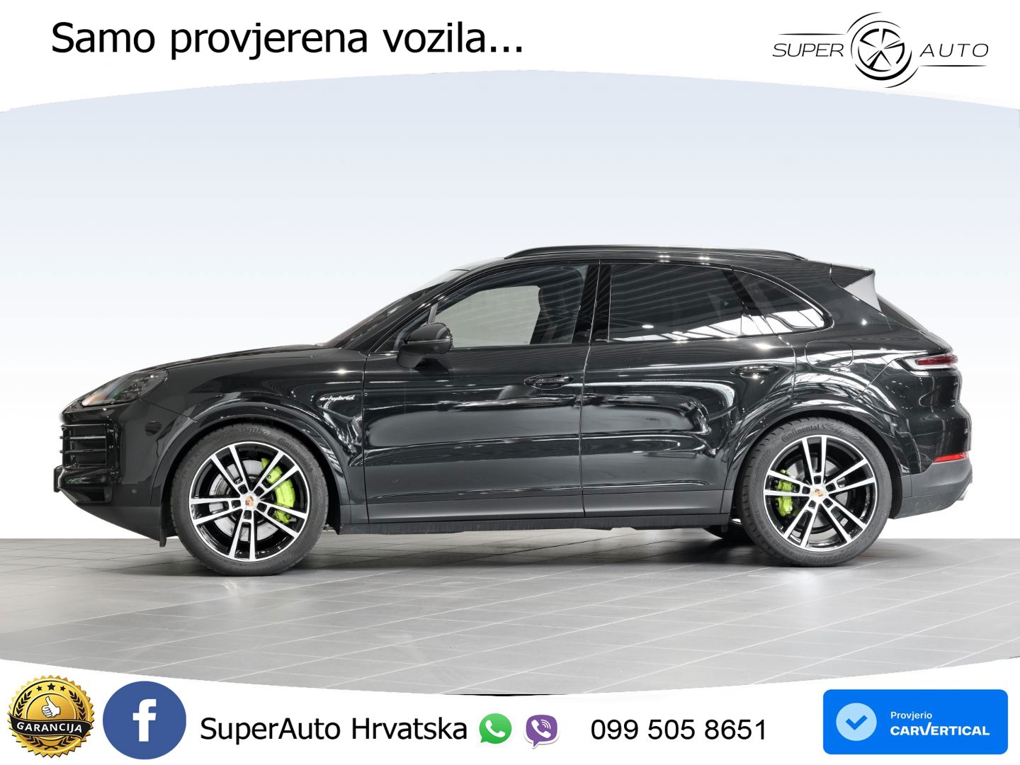 Porsche Cayenne S 3.0 V6 (519 KS) E-Hybrid Tiptronic S LED+GR SJED+ACC