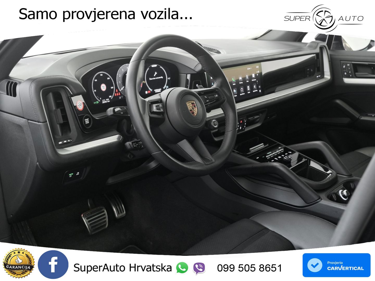 Porsche Cayenne S 3.0 V6 (519 KS) E-Hybrid Tiptronic S LED+GR SJED+ACC