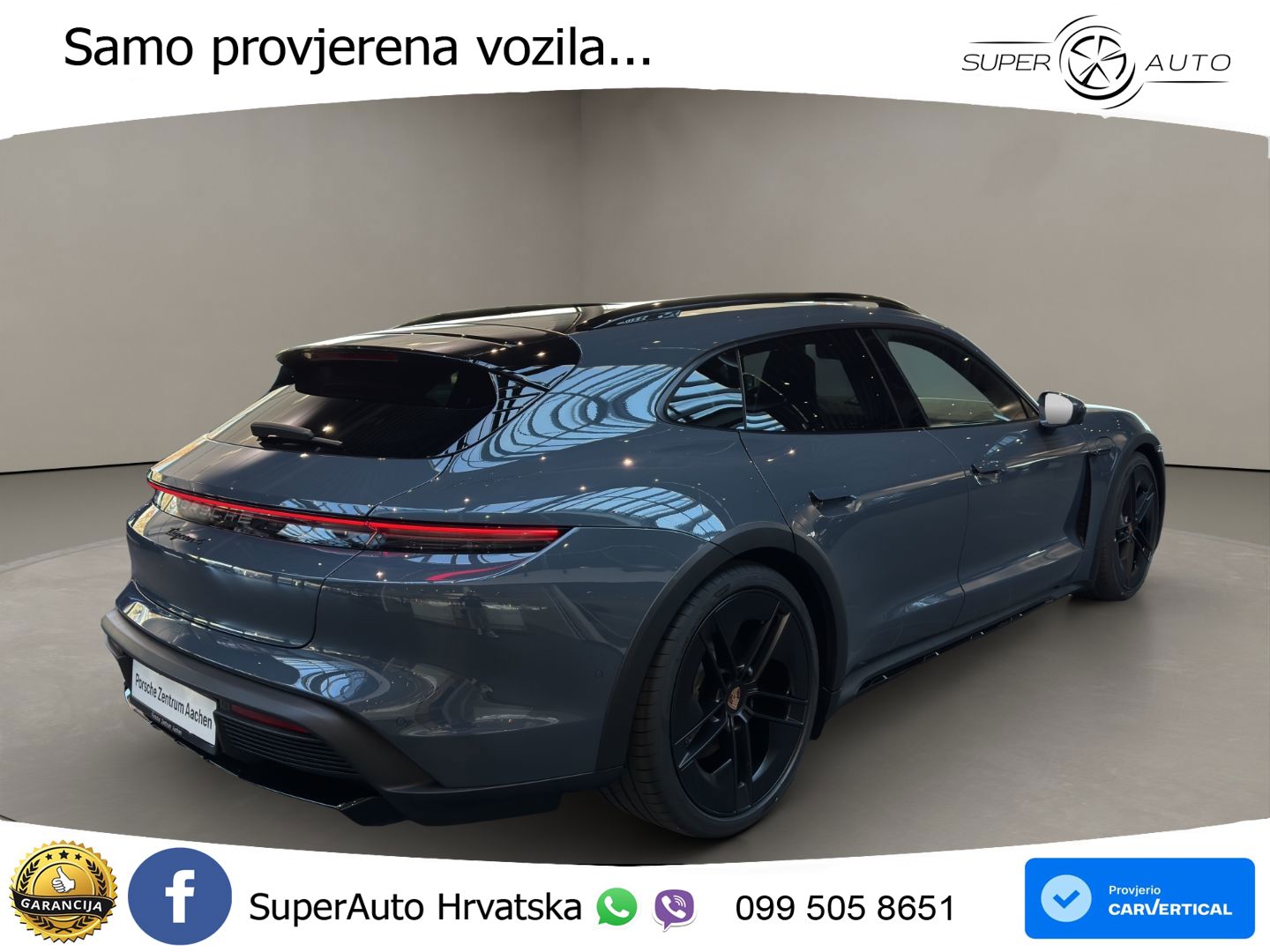 Porsche Taycan Cross Turismo 4 105 kWh (435 KS)