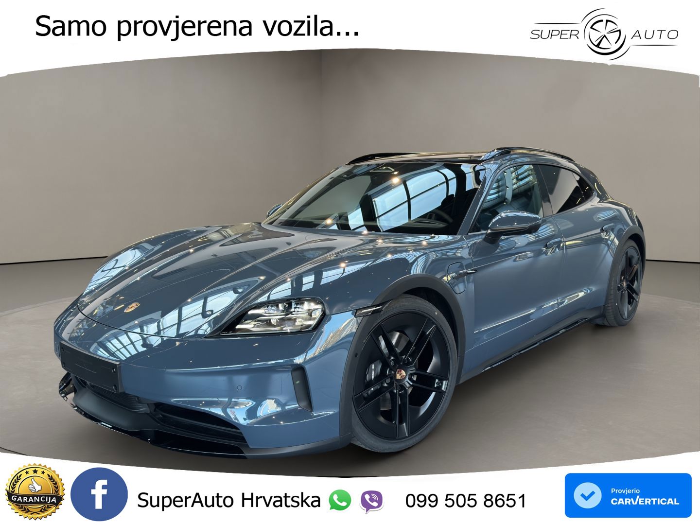 Porsche Taycan Cross Turismo 4 105 kWh (435 KS)
