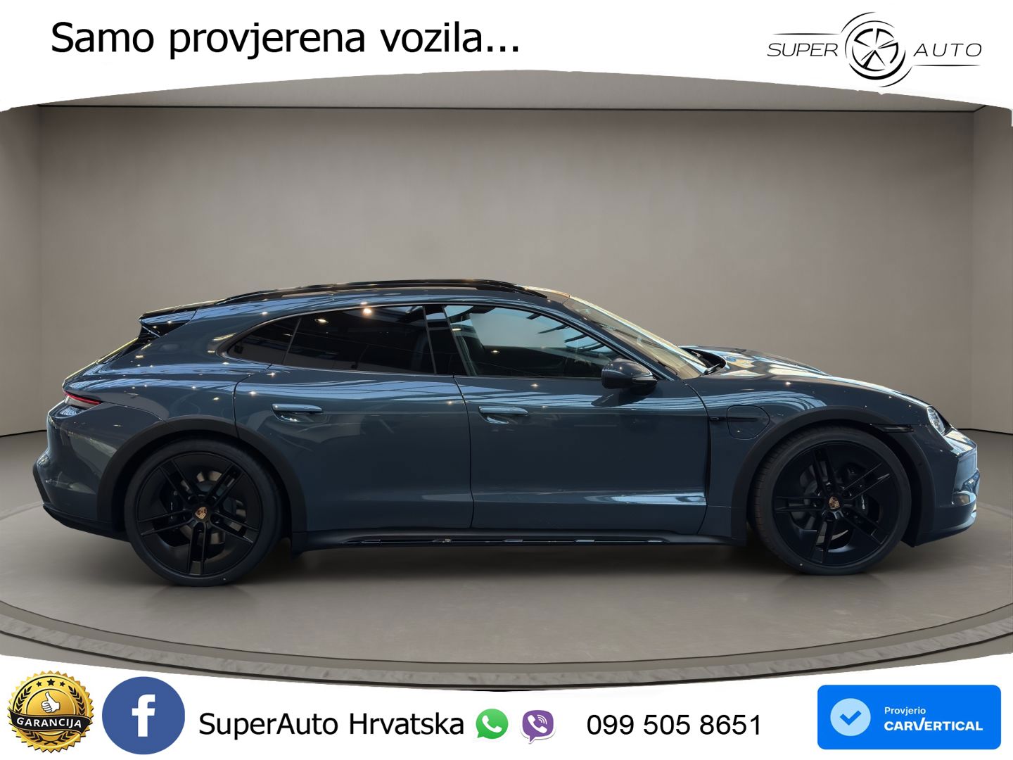 Porsche Taycan Cross Turismo 4 105 kWh (435 KS)