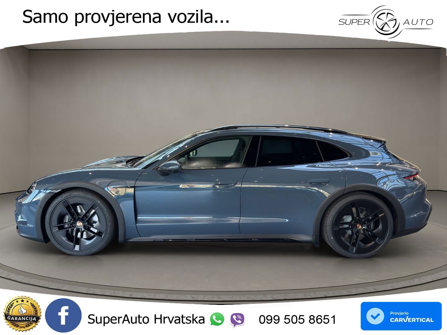 Porsche Taycan Cross Turismo 4 105 kWh (435 KS)