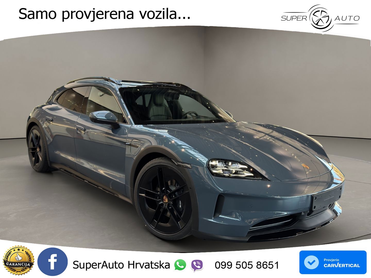 Porsche Taycan Cross Turismo 4 105 kWh (435 KS)