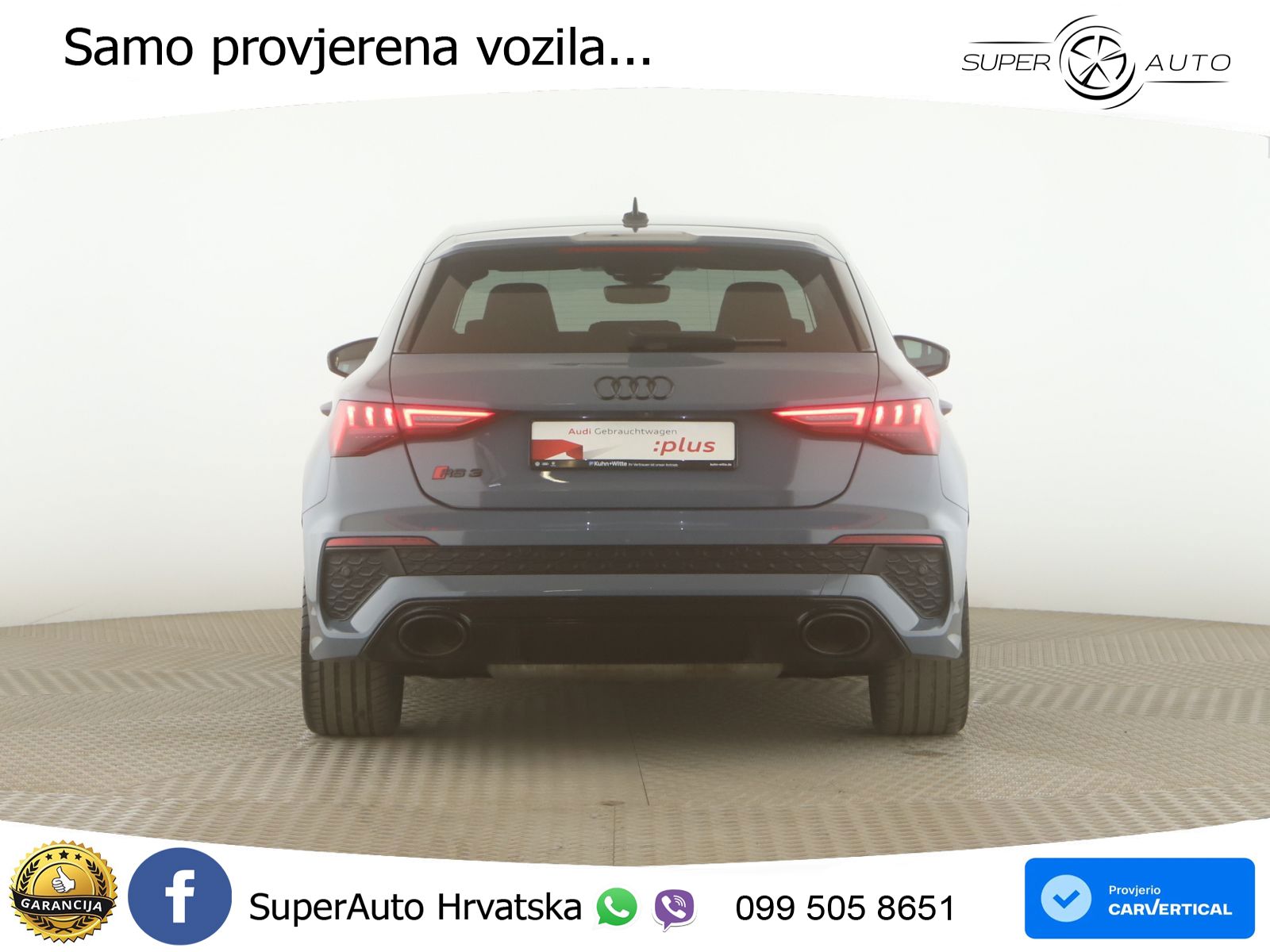 Audi RS3 Sportback 2.5 TFSI (400 KS) quattro S tronic LED+GR SJED+ACC