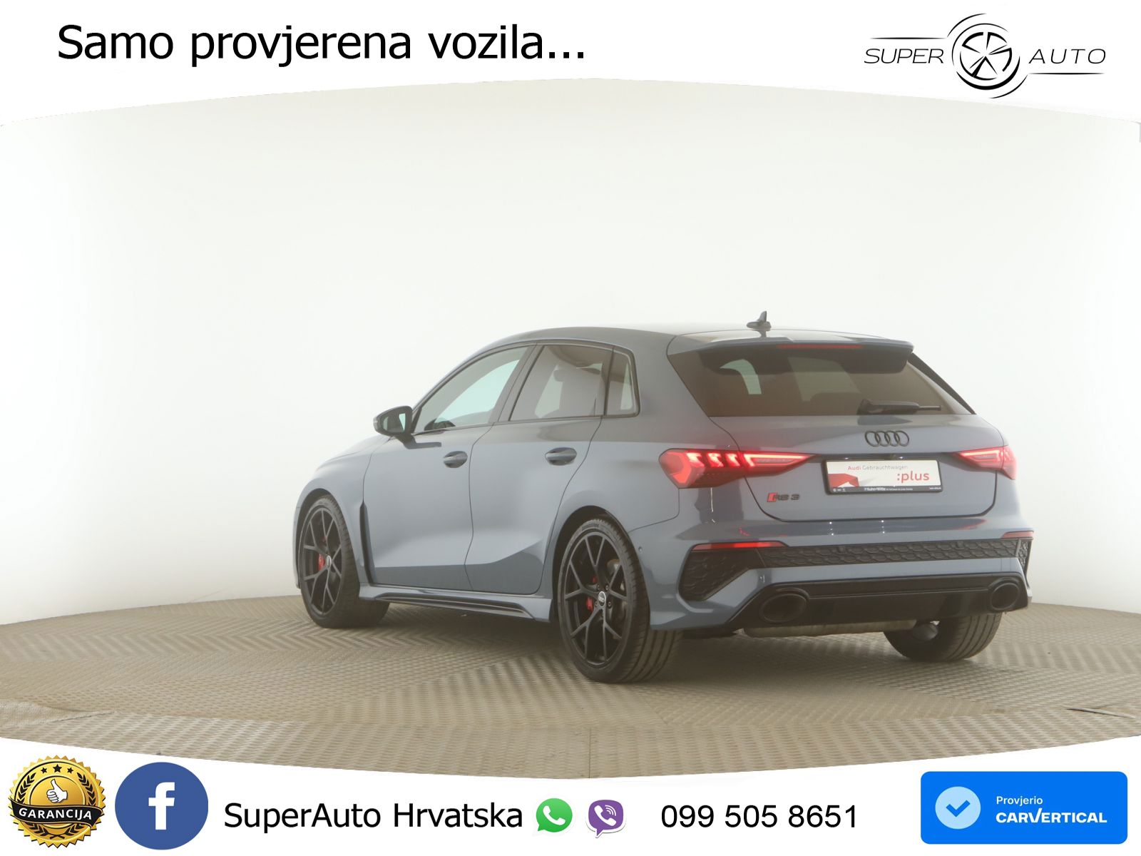 Audi RS3 Sportback 2.5 TFSI (400 KS) quattro S tronic LED+GR SJED+ACC