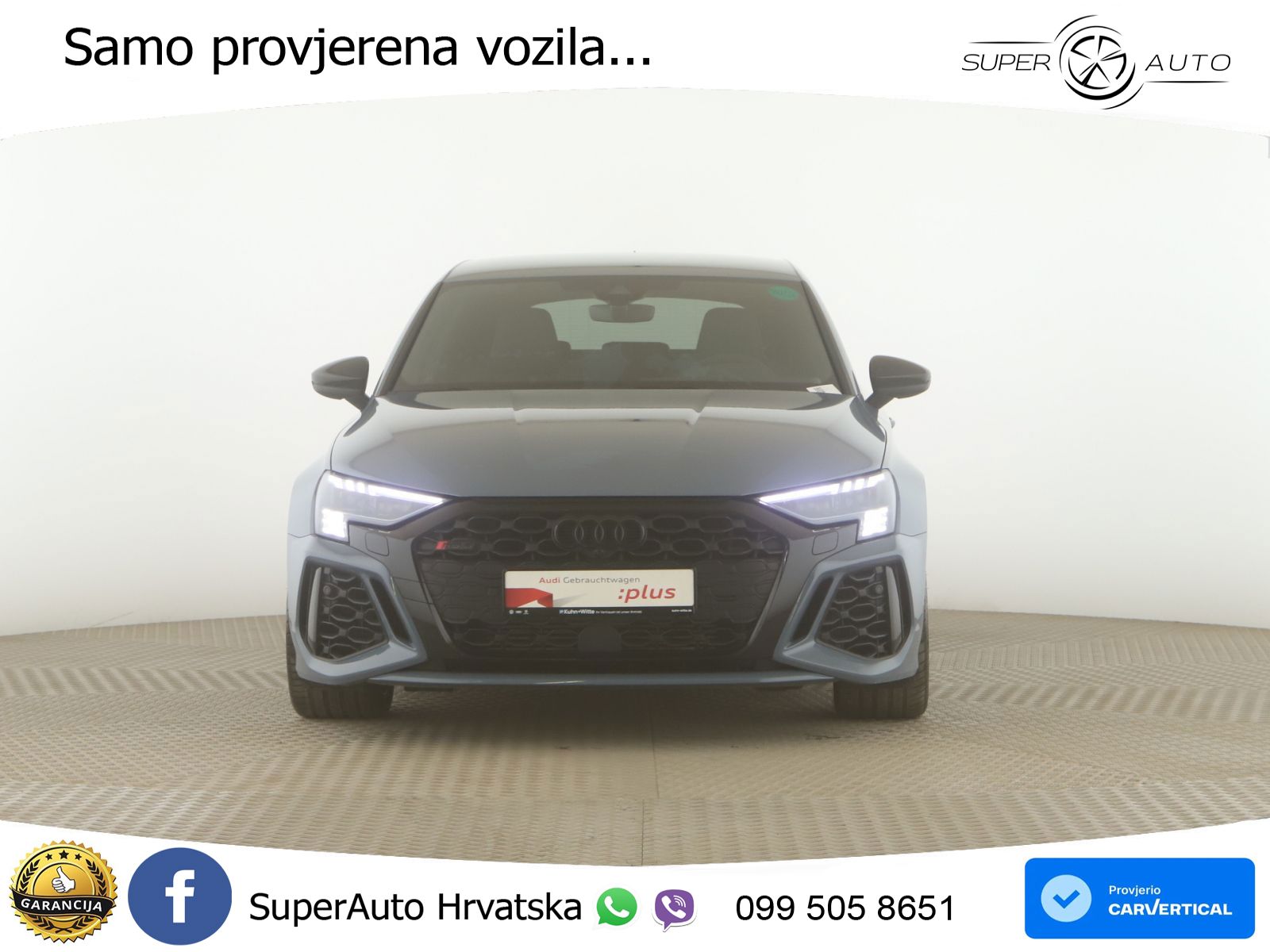 Audi RS3 Sportback 2.5 TFSI (400 KS) quattro S tronic LED+GR SJED+ACC