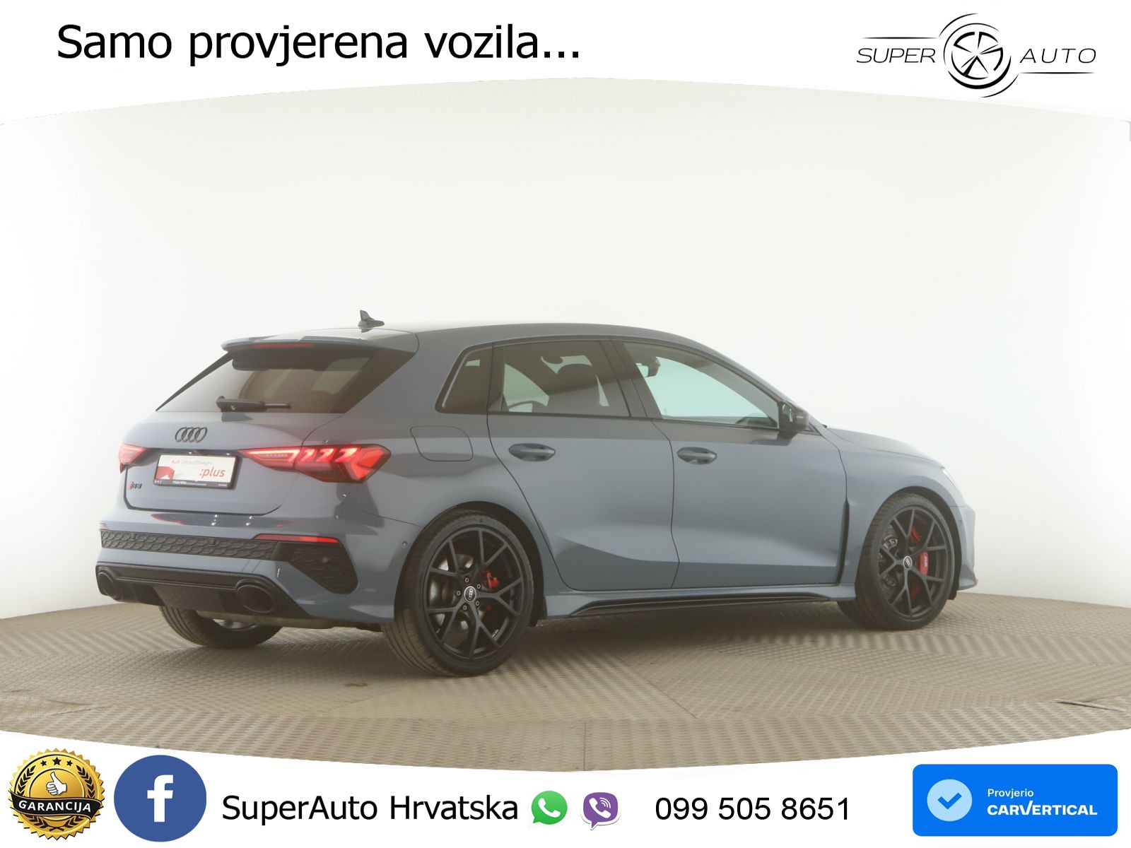 Audi RS3 Sportback 2.5 TFSI (400 KS) quattro S tronic LED+GR SJED+ACC
