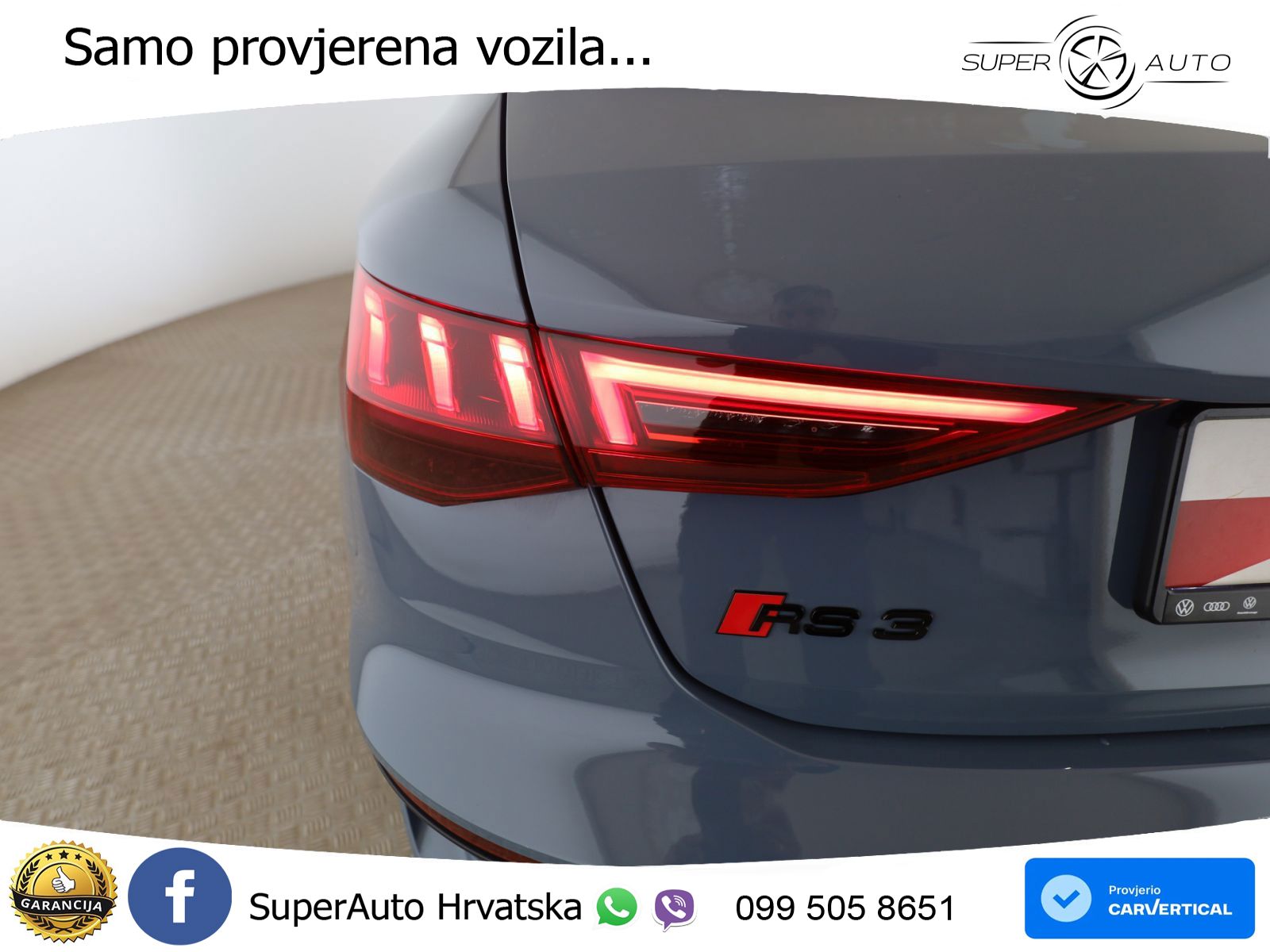 Audi RS3 Sportback 2.5 TFSI (400 KS) quattro S tronic LED+GR SJED+ACC